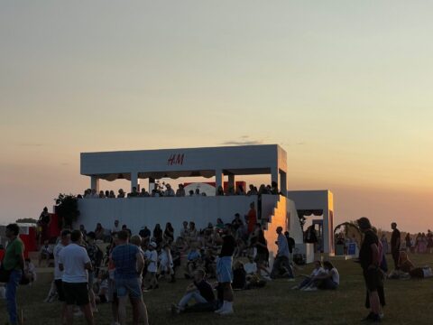 Event Production for H&M at Lollapalooza